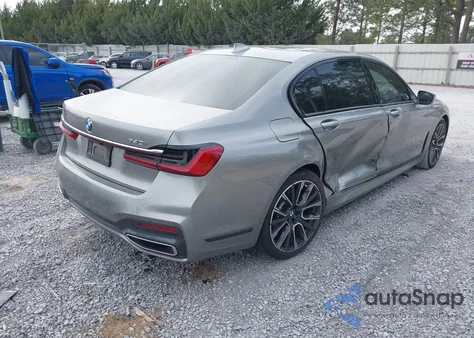 2020 BMW 740I from USA, damaged, VIN WBA7T2C02LCD77087